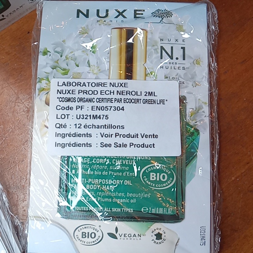 NUXE PARIS FACE/BODY/HAIR OIL 12 PACK BUNDLE - Picture 3 of 13